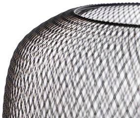 Moderná čierna stojaca lampa - Bliss Mesh