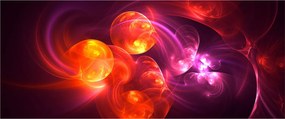Obraz modernej abstrakcie (120x50 cm)