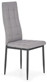 Jedálenská stolička NARCO – látka, sivá