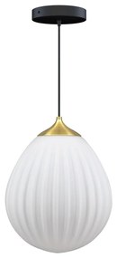 Tienidlo v bielo-zlatej farbe ø 27 cm Around the World Medium – UMAGE