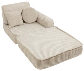 MeowBaby® variabilná pohovka Plus, Aesthetic Ecru