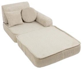 MeowBaby® variabilná pohovka Plus, Aesthetic Ecru