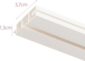 Jednoduchá rovná stropná koľajnica 210cm