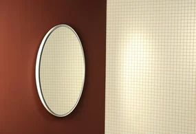 Sapho Sapho, FLOAT LED podsvietené zrkadlo, priemer 740mm, biela, 22574