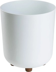 PLASTOVÝ KVETINÁČ TERRA 24X27,5 CM BIELA