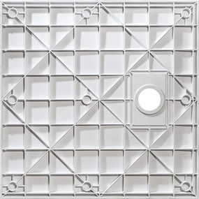 Besco Štvorcová sprchová vanička z SMC kompozitu VEXO SQ 80x80 (90x90) BESCO-Rozmery: 90x90