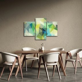 Obraz geometrické abstrakcie (90x60 cm)