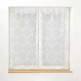 Biele voálové záclony v súprave 2 ks 60x90 cm Levita – douceur d'intérieur