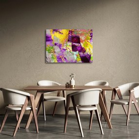 Obraz abstrakcie - maľba (70x50 cm)