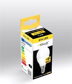 Teplá biela LED žiarovka E14, 7,5 W – Sollux
