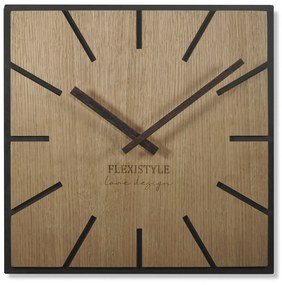 Dekorstudio Drevené hodiny EXACT dubové 50cm