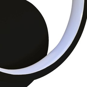 Nástenné LED svietidlo Hoop, 1x LED 7w, 4000k, b
