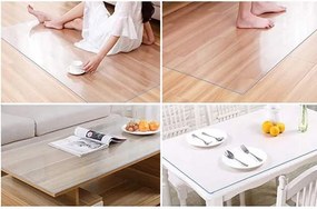 Podložka pod stoličku 120x90x0,07 cm priesvitná