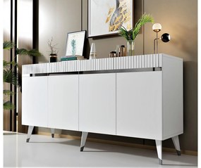 Skrinka Mekebu 2 (biela + strieborná) . Vlastná spoľahlivá doprava až k Vám domov. 1093415