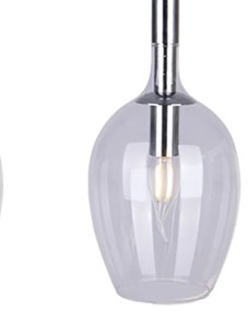 Luster na lanku TANGO 3xE14/40W/230V číra