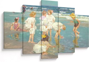 Obraz - Edward Henry Potthast, A Holiday, reprodukcia (150x105 cm)