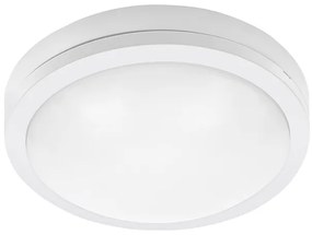 Solight WO781-W Exteriérové stropné svietidlo SIENA LED 20W, 4000K, 1500lm, 23cm, IP54, biela