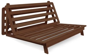 Rozkládací futonová pohovka LAYTI 03 140 cm z - výber z 10 prevedení