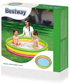 Detský nafukovací bazén Bestway 152x30 cm 3 farebný