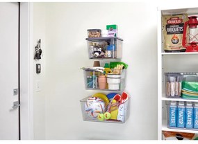 Vnútorný úložný box s vekom z recyklovaného plastu iD Wallspace – iDesign