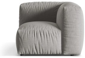 Svetlosivý modul pohovky (variabilný) Martina – Micadoni Home