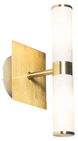 Moderná nástenná lampa do kúpeľne zlatá IP44 2-svetlá - Bath