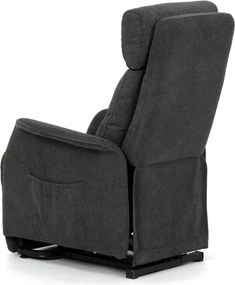 Polohovacie kreslo sivé, elektrické TV-L8960 GREY2