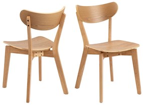 Jídelní židle Roxby dub přírodní lakovaný