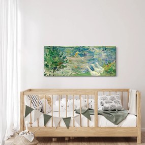 Obraz - Berthe Morisot, Girl in a Boat with Geese, reprodukcia (120x50 cm)