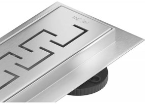 Mexen Flat 360 ° M15 rotačný lineárny odtok 80 cm chróm - 1024 080-40