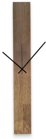 Elegantné drevené nástenné hodiny čierny  I SENTOP MAS019-TERRA