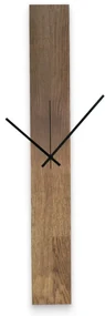 Elegantné drevené nástenné hodiny čierny  I SENTOP MAS019-TERRA