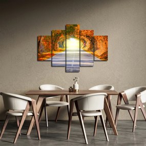 Obraz - Brána z korún stromov (150x105 cm)
