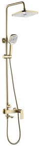 Sprchová súprava Rea Storm zlatá brúsená