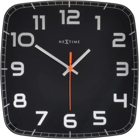 Nástenné hodiny 8816zw Nextime Classy square 30cm