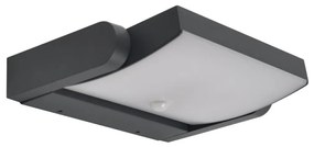 Brilagi-LED Vonkajšie nástenné svietidlo so senzorom ANKLE LED/18W/230V 4000K IP65 BG1409