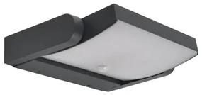 Brilagi-LED Vonkajšie nástenné svietidlo so senzorom ANKLE LED/18W/230V 4000K IP65 BG1409