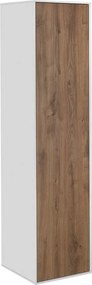 Aqualine Aqualine, ZANYA vysoká skrinka 35x140x30cm, biela mat/dub emporio, ZA140