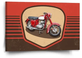 Sablio Obraz Jawa panelka Vintage - 60x40 cm