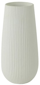 Dekoračná váza ELISO, matt white (S)