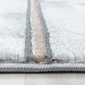 Ayyildiz, Kusový koberec Naxos 3816 bronze, 140x200, šedá, kancelária