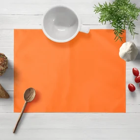 Biante Dekoračné prestieranie na stôl Rongo RG-035 Oranžové 30x40 cm