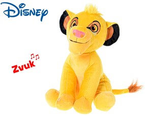 Disney Simba plyšový 30cm sediaci na batérie so zvukom 12m+