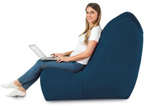 Moderné kreslo DISTINTO námornícká