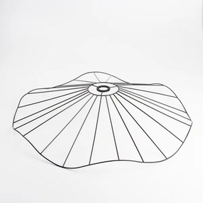 Brilagi - LED prisadený luster CERIA WIRE 1xE27/40W/230V priemer 80 cm čierna