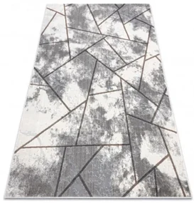 Koberec NOBLE 1518 67 geometrický - krém / sivý