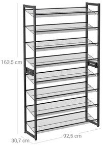 Botník ALVORO čierny