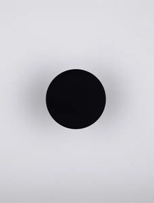 LED čierna svietidlo na stenu Nano 10