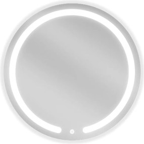 Mexen Rose podsvietené kúpeľňové zrkadlo, okrúhle 60 cm, LED 6000K, protizahmlievanie - 9810-060-060-611-00