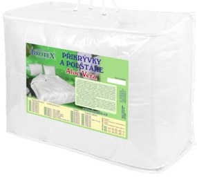 SET Prikrývka Aloe Vera 140x200cm celoročná 850g + Vankúš UNICO AloeVera 70x90cm 900g